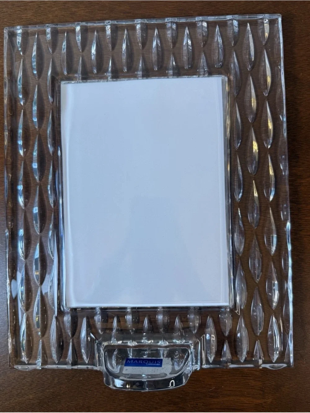 Marquis by Waterford Rainfall Collection Silver Picture Frame - Silver